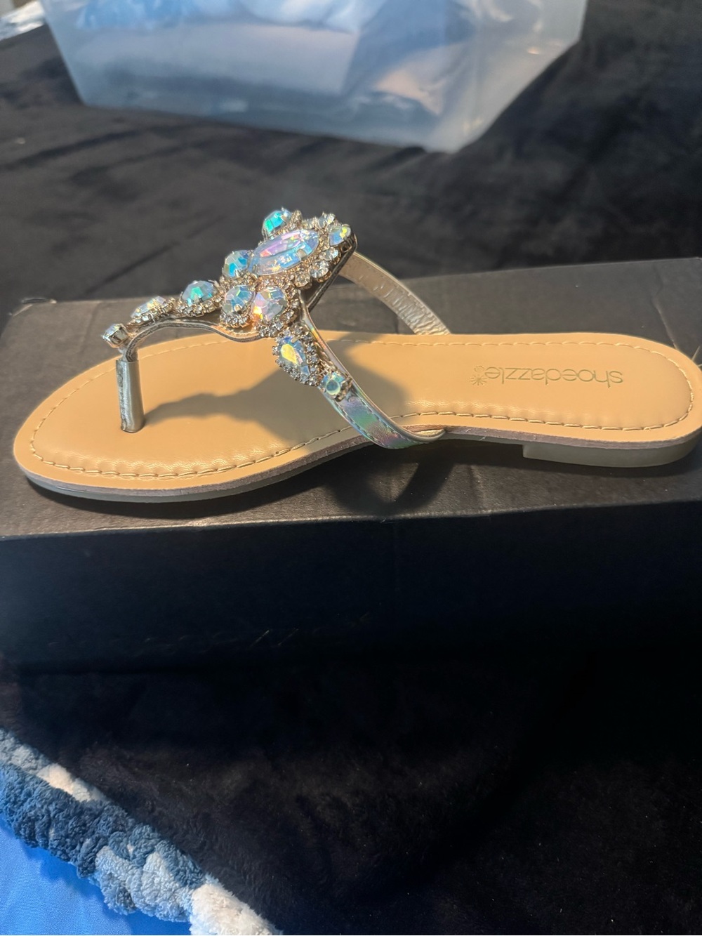 Flat Sandals Delisa, Beige